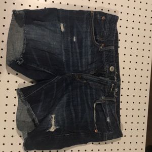 American eagle jean shorts
